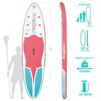 FUNWATER Dropshipping OEM Sports nautiques Drop Stich sup Paddle Board Planche De Surf Tabla De Surf Watersports subboard fanatiques