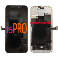 Écran OLED DD de Gros pour Remplacement iPhone 12 13 14 15 16 Pro Max Réparation d'Écran LCD de Téléphone Portable