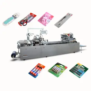 Automatic Blister Paper card packing machine for PVC PET Blister paper hot sealing