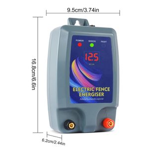 Elettrificatore <span class=keywords><strong>per</strong></span> <span class=keywords><strong>Recinzione</strong></span> <span class=keywords><strong>Elettrica</strong></span> da 10 km a Impulsi <span class=keywords><strong>per</strong></span> Fattoria, Protezione e Allarme <span class=keywords><strong>per</strong></span> Cavalli, Suini, Bovini e Ovini - Product Image 2