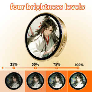 Insignia Digital Inteligente Electrónica Recargable de 500 mAh con Pantalla HD, Imagen, Video, <span class=keywords><strong>GIF</strong></span>, Conexión a Aplicación para Aficionados al Fútbol - Product Image 4