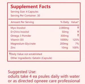 ओम/गंध कस्टम लेबल खुश हार्मोन मल्टीविटामिन चक्र नियमित हार्मोनल मैग्नीशियम जिंक विटामिन डी 3 हार्मोन कैप्सूल - Product Image 2