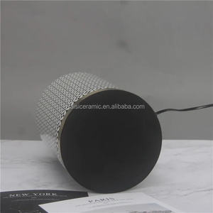 <span class=keywords><strong>LJ004</strong></span>โต๊ะเซรามิคตกแต่งบ้านดีไซน์ใหม่พร้อมโคมไฟ - Product Image 5