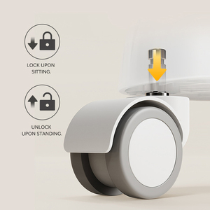 Tenwin 2802 nouveauté bleu sécurité facile assemblage mobile réglable ergonomique Table d'étude bureau et chaise pour étudiants enfants - Product Image 5