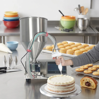 Distributeur et décorateur de gâteaux multifonctionnel HR avec contrôle précis de la température pour cupcakes, biscuits, pain, croissants (220V/380V)