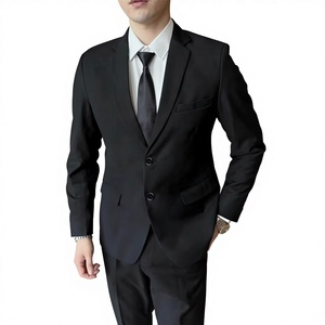 Blazer polyvalent sans marque, nouveau style <span class=keywords><strong>japonais</strong></span>, simple boutonnage, pour <span class=keywords><strong>homme</strong></span>, version coréenne, coupe ajustée, <span class=keywords><strong>costume</strong></span> d'affaires tendance - Product Image 1