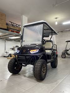 Carrito de Golf Eléctrico con Techo de Lona de Primera Calidad, 48V, Faros LED, para Uso en Resorts - Product Image 6