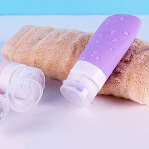 <span class=keywords><strong>Tsa</strong></span> được phê duyệt du lịch Kích thước bpa-miễn phí bơm lại bóp chai Leak-proof cometic nhựa <span class=keywords><strong>container</strong></span> cho chăm sóc da huyết thanh dầu gội đầu - Product Image 2