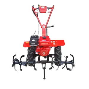 Farm machinery 177 gasoline mini power cultivator tiller with rotary tillage and weeding equipment power tiller mini cultivator