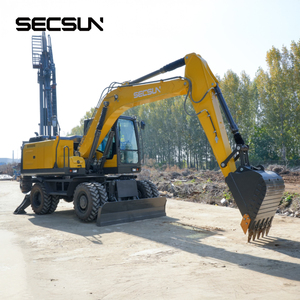 SECSUN CE <span class=keywords><strong>2026</strong></span> Fabrikant Zware Graafmachine 7 Ton 13,5 Ton 15 Ton Wielgraafmachine met Goede Prijs - Product Image 3