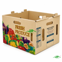 Emballage pour légumes, fruits, fruits de mer, viande, plastique imperméable, résistant aux UV, réutilisable, recyclable, empilable pour boîte