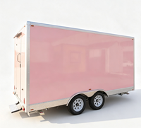 Camion de pizza mobile, remorque alimentaire, camionnette à café, chariot à hot-dogs, camion de restauration BBQ, remorque à pizza, cuisine mobile, nouveau camion de crème glacée
