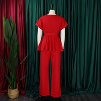 alibaba Online Shopping Shirt and Pants Set Two Piece Set Women Casual Two Piece Pants Set
