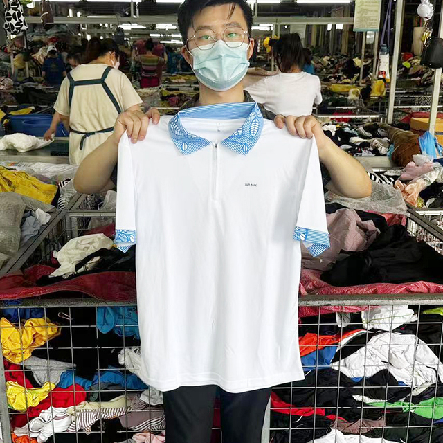 Ukay Suppliers Summer Tops Men T-Shirts Second Hand Clothes in Bales Uk Wholesale