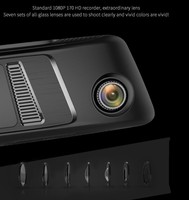 Nueva Cámara para Auto 4G con Grabación Frontal e Interior, Doble Cámara de Video, Monitoreo 4G, Vista Interior del Vehículo, Espejo Retrovisor, Grabadora de Conducción DVR