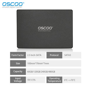 โรงงานขายส่ง OSCOO ฮาร์ดดิสก์แบบโซลิดสเตทขนาด <span class=keywords><strong>2</strong></span>.5 นิ้ว Sata <span class=keywords><strong>3</strong></span> ความจุ 128GB 256GB 512GB 1TB 2TB สำหรับคอมพิวเตอร์และแล็ปท็อป - Product Image 6