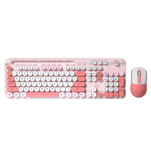 2025 New Kt117 Retro Đầy Màu Sắc Không Dây Chuột Chơi Game Bàn Phím Thiết Lập Không Dây Chuột Bàn Phím Thiết Lập Punk Màu Sắc Phù Hợp Tuyệt Vời - Product Image 3