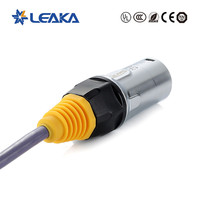 Connecteur de câble de signal circulaire Ethernet CAT6 étanche IP67 haute stabilité Cnlinko YTRJ45 8P8C, fiche mâle Ethercon en métal PC
