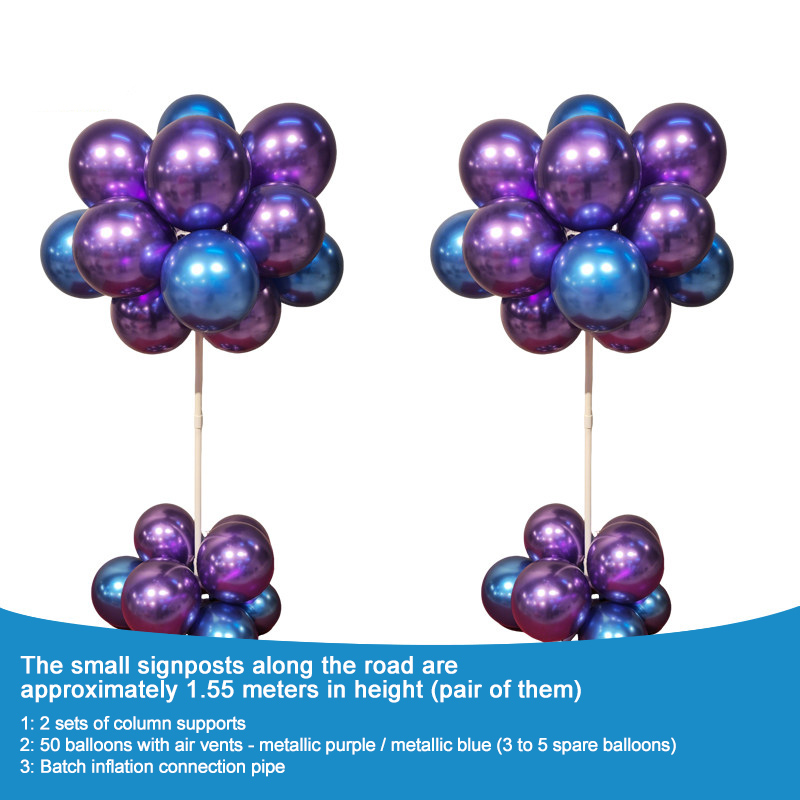 metallic purple/metallic blue