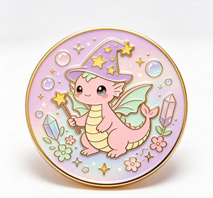 Custom Soft Enamel Dragon Lapel <b>Pin</b> Personalized <b>Badge</b> Metal <b>Pin</b> Gold Leafing for Branding Gift - Product Image 4