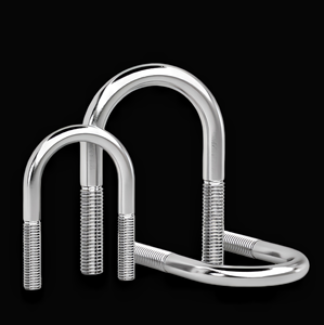 Perno en U de Acero Inoxidable 304, Pernos en U Cuadrados en Varios Tamaños M4-M24 - Product Image 1