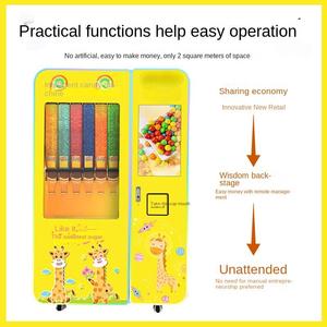 Distributeur automatique de bonbons en métal pour chocolat, avec systèmes de paiement par jeton, carte de crédit, jeton, code QR et SDK pour les boulangeries - Product Image 6