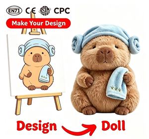 Explora Nuestros Juguetes de Peluche Personalizados Más Populares, Compatibles con Diseño OEM, Certificados CPC y EN71, Tortuga <span class=keywords><strong>Capibara</strong></span> en Oferta - Product Image 5