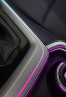Lumière ambiante dynamique RGB Dragon Scale Streamer pour Toyota RAV4 2020-2024 LHD RHD