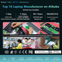 Wholesale High Quality New Laptop 15.6 Inch Pc Laptop 16Gb Ram 256Gb 512Gb Ssd Notebook Intel Laptop With for Home and Office