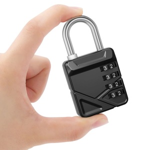 <span class=keywords><strong>Cadenas</strong></span> étanche pour gestion de stockage, à clé, <span class=keywords><strong>4</strong></span> <span class=keywords><strong>chiffres</strong></span>, double canal, en alliage de zinc, modèle <span class=keywords><strong>Master</strong></span> Lock 617, pour sacs de sport et bagages - Product Image 3