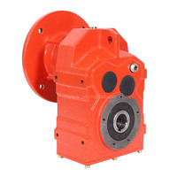 Gearbox WF WUMA Tipe Flange Mounted Parallel Shaft Forward Reverse dengan Gigi Helikal, Housing Besi Cor, 180 HP, Transmisi Pengurang Kecepatan