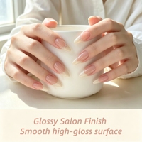 Faux ongles en ABS de haute qualité pour pose à la colle, longueurs variées (longs, courts, moyens) pour mariages, banquets et autres occasions – Vente en gros