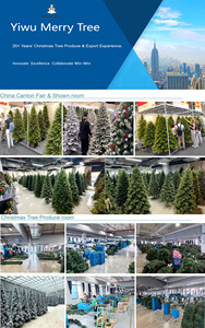 Arbre <span class=keywords><strong>de</strong></span> <span class=keywords><strong>Noël</strong></span> <span class=keywords><strong>artificiel</strong></span> <span class=keywords><strong>de</strong></span> haute qualité <span class=keywords><strong>de</strong></span> l'usine Yi Wu, <span class=keywords><strong>pré</strong></span>-éclairé, avec base, lumières LED multicolores, respectueux <span class=keywords><strong>de</strong></span> l'environnement - Product Image 6