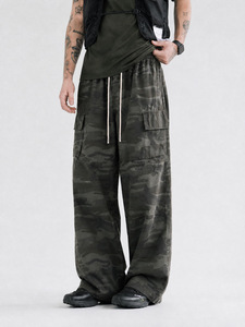 Pantalones de trabajo con estampado de camuflaje retro, novedades de otoño e invierno 2026, pantalones anchos para deportes al aire libre y ocio para hombre - Product Image 3