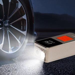 Chargeur de voiture à écran numérique <span class=keywords><strong>2</strong></span> en 1 et démarreur de saut Gonfleur de pneus de moto rechargeable Batterie externe Outils d'urgence pour voiture - Product Image 6