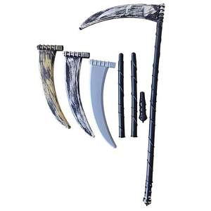 Halloween Cool Item Vine Pattern Death Scythe Ghost Head Decoración de fiesta de plástico con armas de Festival - Product Image 1