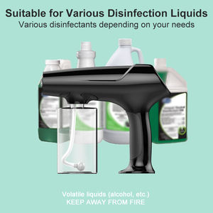 Pistolet à vapeur nano à lumière bleue OEM, machine à couper les <span class=keywords><strong>cheveux</strong></span>, plastique, électrique, portable, brumisateur USB pour salon de beauté et de coiffure - Product Image 6