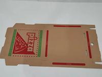 Emballage pour pizza personnalisé avec logo, 7/10/12 pouces, écologique, en matériaux recyclés, carton ondulé 3 plis, revêtement UV rigide, gaufrage mat