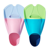 Aileron d'entraînement de natation 1 paire Profession Silicone plongée confortable plongée en apnée palmes de natation Assistant équipement pour la natation