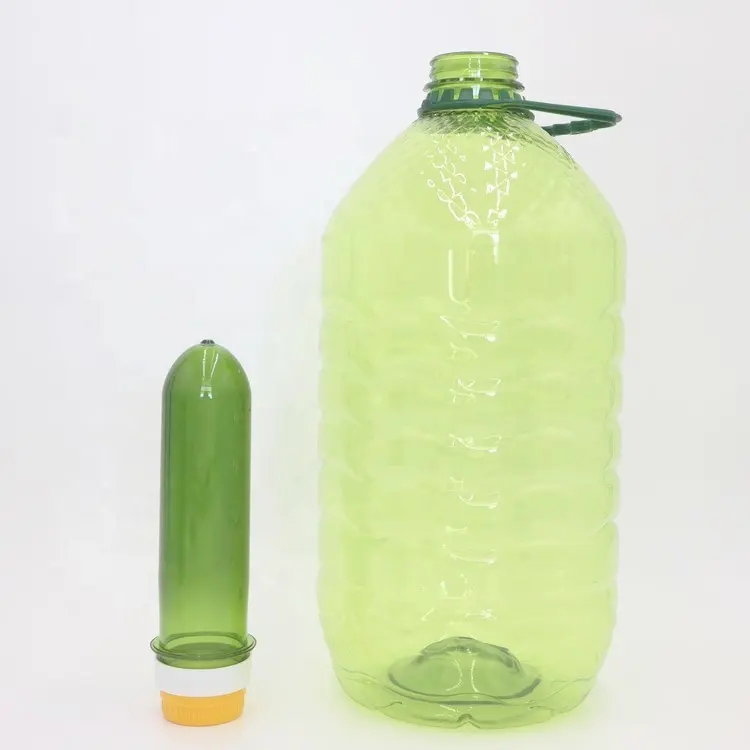 कैक्सिन चीन फैक्टरी मूल्य 90-130 ग्राम प्लास्टिक पारदर्शी हरी खाद्य तेल की बोतल पीईटी प्रीफॉर्म