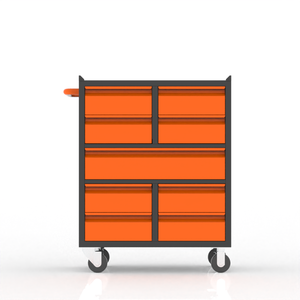 Heavy Duty Professional Steel Workshop Tool <b>Trolley</b> Cabinet with 9 Drawers Powder Coating Storage Chest - Product Image 2