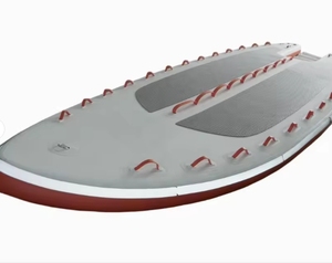 Planche de SUP gonflable géante en forme de queue de poisson, de haute qualité, personnalisée pour la location de sports nautiques - Product Image 5