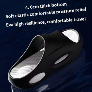 Sandalias de EVA de doble capa simples de moda para hombre para verano, chanclas antideslizantes antiolor para acampar al aire libre, nuevo estilo para parejas - Product Image 6