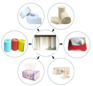 Machine à papier toilette circulaire à petit débit 787, monocylindre, 1t/j, fabrication de papier à partir de pâte de bois - Product Image 4