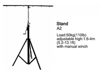 Système de treillis 4M, hauteur de levage 50KG, capacité de charge, tour de levage à manivelle, support robuste pour éclairage de scène, tour de levage treillis