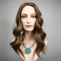 Perruques Lace Front Européennes Remy sans colle en dentelle suisse, avec ligne de cheveux naturelle pré-épilée, 100% cheveux humains, pour usage quotidien