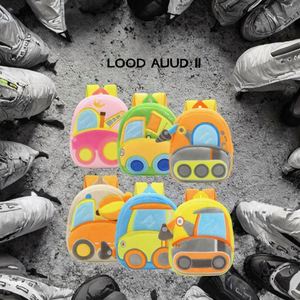 Sac à dos en peluche personnalisé avec logo de dessin animé, petit avion en peluche, matériau en peluche, éducation préscolaire, sac de maternelle pour filles - Product Image 2