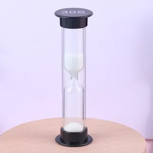 Benutzer definierte Reloj Arena 1 Minuto Kunststoff Mini Sanduhr Sand Timer Set für Kinder 1 Minute Kunststoff Sanduhr Sanduhr