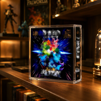 Boîte de rangement pour cartes à collectionner en acrylique de qualité supérieure pour la protection et l'affichage des cartes