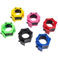 Accessoires de fitness RS Gym, colliers de barre en plastique ABS durables antidérapants de 25 mm et 50 mm, pinces à dégagement rapide